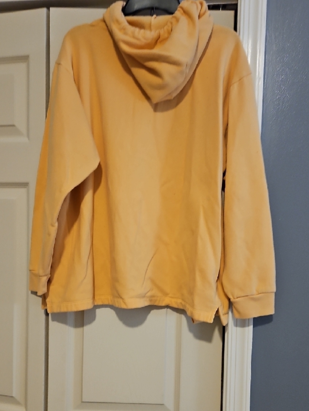PINK Victoria's Secret Yellow Terry Hoodie - Picture 2 of 3